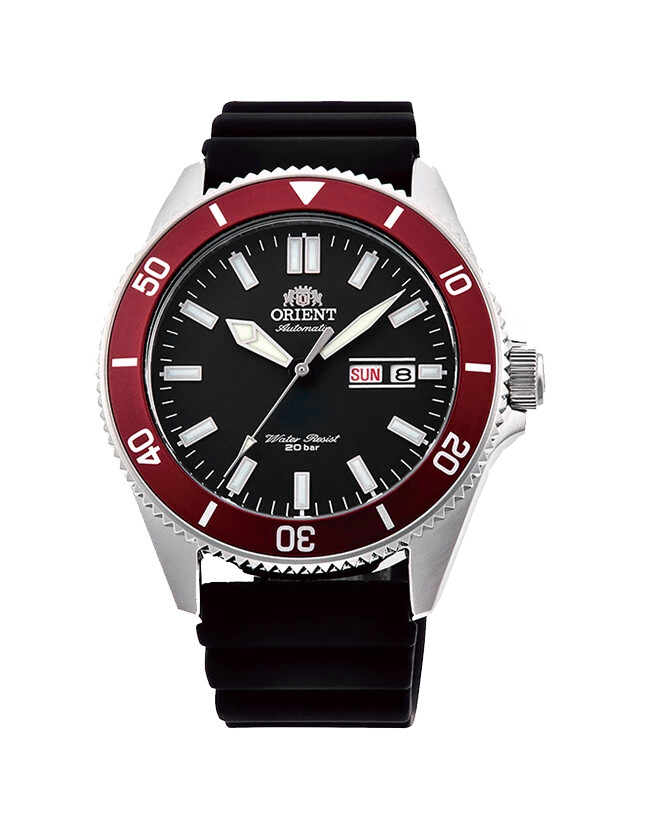 Pre-owned Orient Kano Ra-aa0011b19a Ra-aa0011b Aa0011b 200m Diver Style Black Dial 44mm