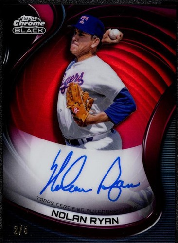 2022 Topps Chrome Black - Nolan Ryan #CBA-NR