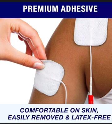 Syrtenty TENS Unit Pads 2x2 20pcs Reusable Replacement Electrode Patches FREE SH