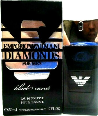 香水(男性用) EMPORIO ARMANI DIAMONDS black carat 50ml EMPORIO ARMANI DIAMONDS BLACK CARAT Eau De Toilette Spray