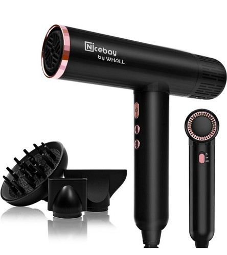 Nicebay By Whall DW-9041 Black Ionic Hair Dryer Retail $299.00