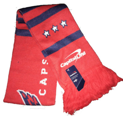 Washington Capitals Winter Scarf 2020 SGA New NHL Hockey Red Capital One Arena