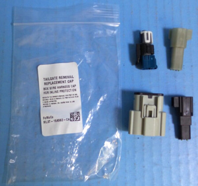 2021-2024 Ford F-150 Tailgate Removal Replacement Cap box wire harness inline