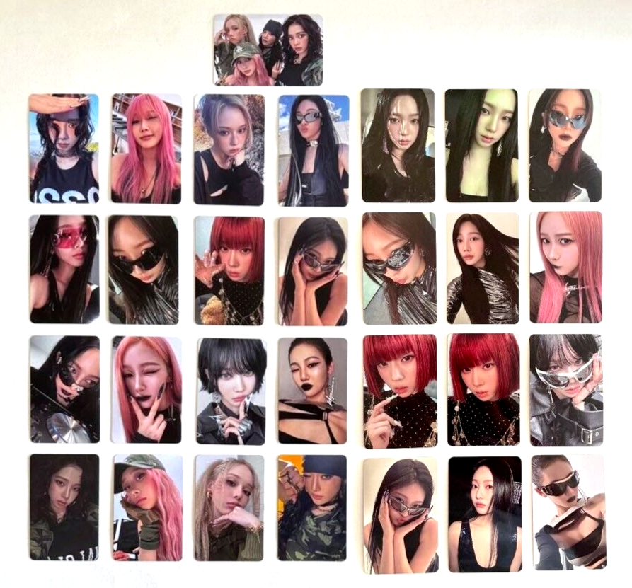 Aespa 5th Mini Album WHIPLASH Official Photocard + Target Aespa 5th Mini Album WHIPLASH Official Photocard + Target