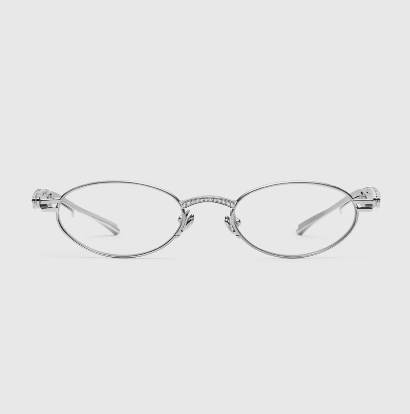 Pre-owned Gentle Monster X Jennie Jentle Salon Barrette 02 Silver Metal Clear ⭐tracking⭐
