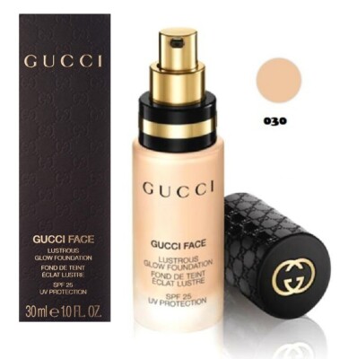 GUCCI FACE Lustrous Glow Foundation SPF25 UV Protection 040, 030, 070 Exp NIB 