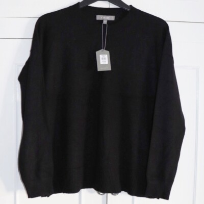 Oasis Jumper Size Medium Women s Black Pullover New With Tags Bnwt Viscose Blend
