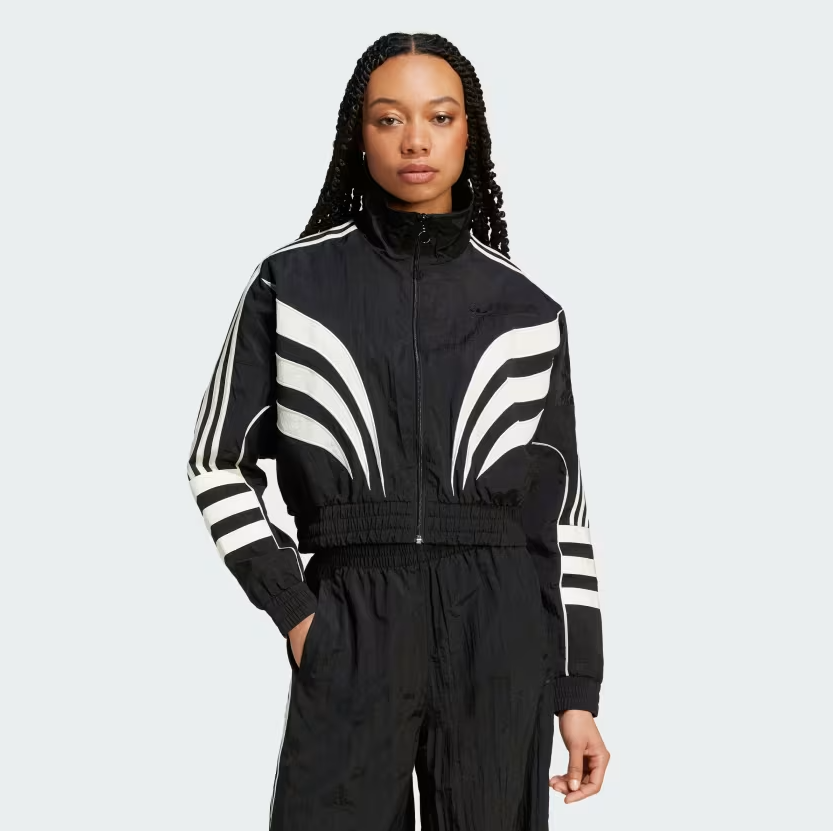 adidas 透かし編み ブラック ニットジャージ XL adidas 透かし編み ブラック ニットジャージ XLオンライン ス