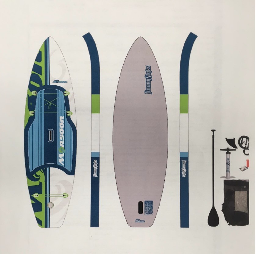 jimmy STYKS MONSOON インフレータブルSUP ボード jimmy STYKS MONSOON インフレータブルSUP ボード