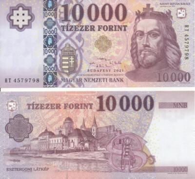 Hungary / Ungarn - 10000 Forint 2021 UNC - Pick New