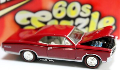Johnny Lightning 60s SIZZLE 1966 Pontiac GTO