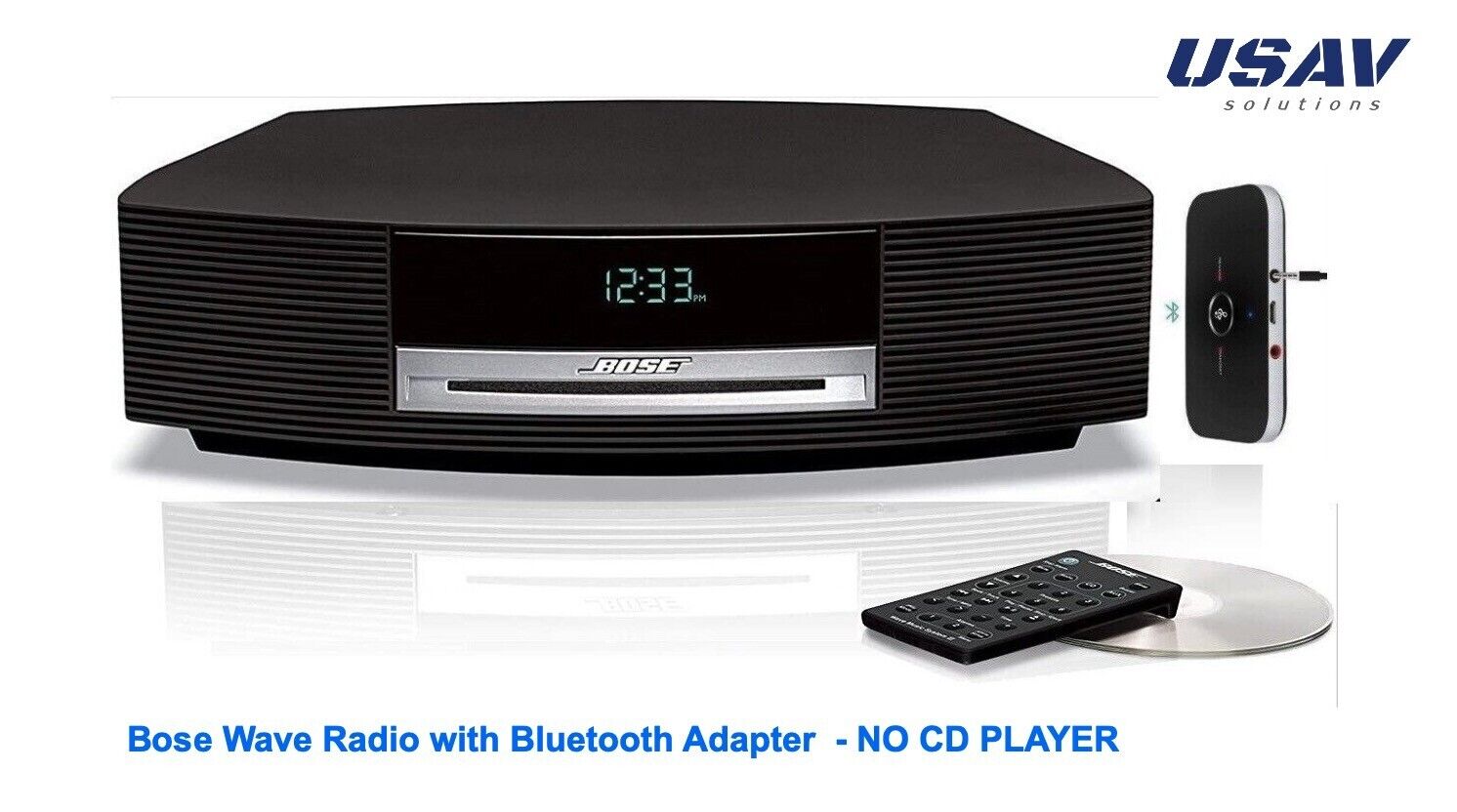 Bose Wave Radio with Bluetooth Music Adapter- (Graphite Gray Bose Wave Radio with Bluetooth Music Adapter- (Graphite Gray