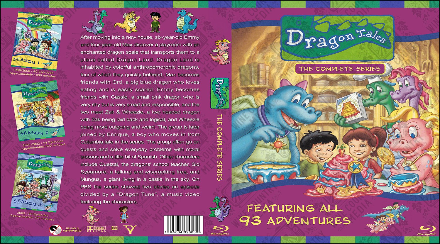 MASCHERA　DRAGONHEADS DRAGONTAILS　限定DVD Dragon Tales - The Complete Series - Blu - New | eBay