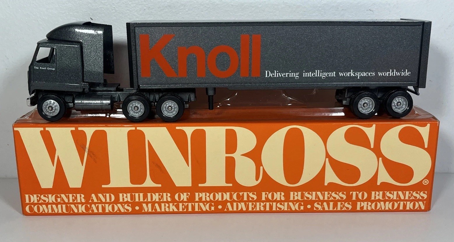 Winross 1/64 Diecast Mack Semi Truck Knoll Group Trailer East Greenville PA
