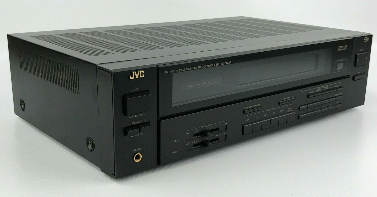 JVC RX-301BK Stereo Receiver
