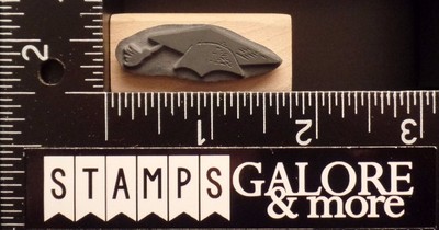 STAMPENDOUS USED RUBBER STAMPS B033 GRADUATING CAP SCHOOL #1349