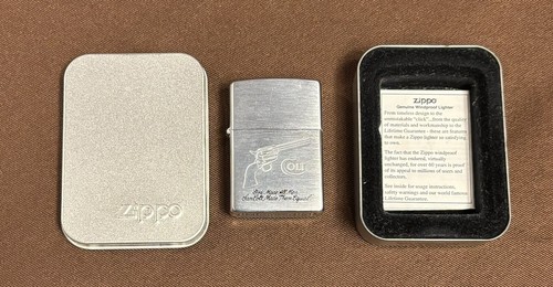 zi 98　弾丸　コルト　パイソン　ジッポー Vintage 98 Zippo Barrett Smythe Native American Indian Chief