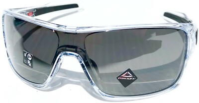 NEW* Oakley TURBINE ROTOR Clear & Black POLARIZED PRIZM Black Sunglass 9307-16