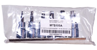 MORTORQ Super Spiral Drive Sockets - Four Point Tamper Bits VIMMTS100A