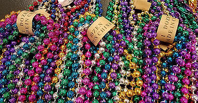 288 Mardi Gras Beads Lot Authentic New Orleans Carnival Parade Throws 24 Dozen