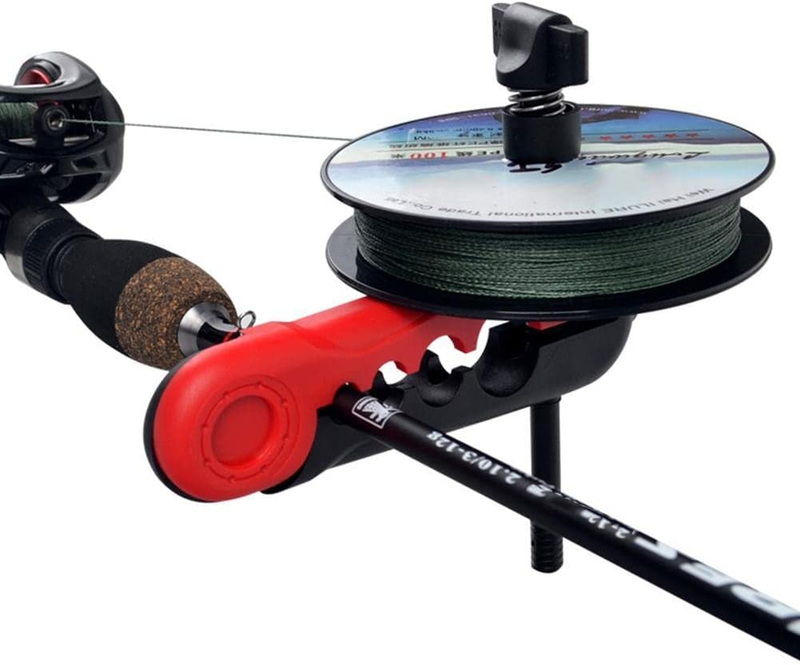 Fishing Line Tools, Portable Fishing Line Winder Reel Spool Spooler Machine Spin