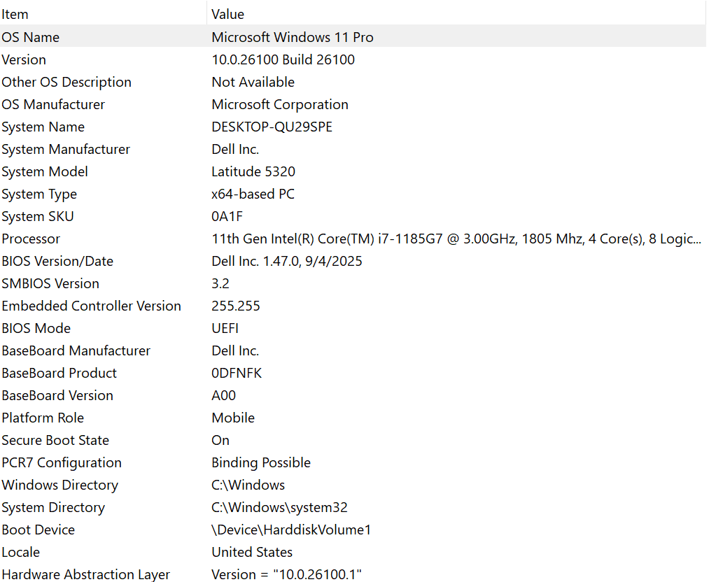 Dell Latitude 5320 13.3" FHD Core i7-1185G7 32GB RAM 256GB SSD Win 11 Pro - Thumbnail 19