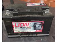 Lion 100 (70Ah) car battery 