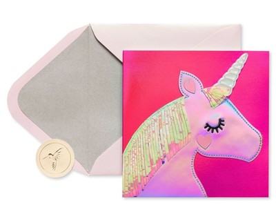 Papyrus Valentine s Day Greeting Card - Magical Unicorn