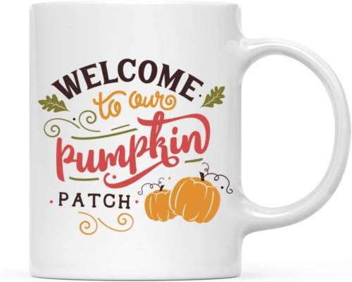 Andaz Press Fall Autumn Season 11oz. Coffee Mug Gift, Welcom