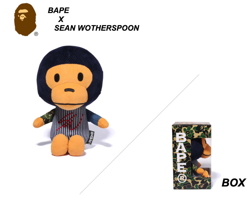 BAPE COACH MILO PUSH DOLL コーチ　エイプ Coach x BAPE Baby Milo Leather/Canvas Doll Limited Edition