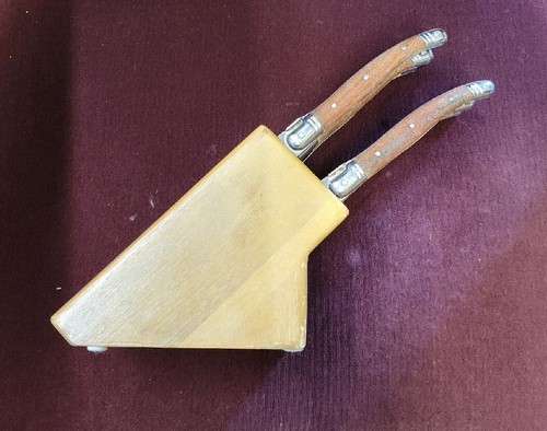 Laguiole Production ナイフセット　6本 Laguiole Production Steak Knives Acier Inox set of 6 With A