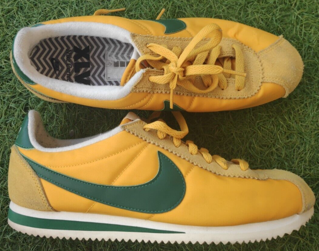Nike Classic Cortez Nylon Oregon 876873-700 Men's Size US 9 Nike Classic Cortez Nylon Oregon 876873-700 Men's Size US 9