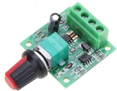 DC 1.8~15V 30W Motor Speed Controller 1803BK Adjustable 1.8V 3V 5V 6V 12V 2A