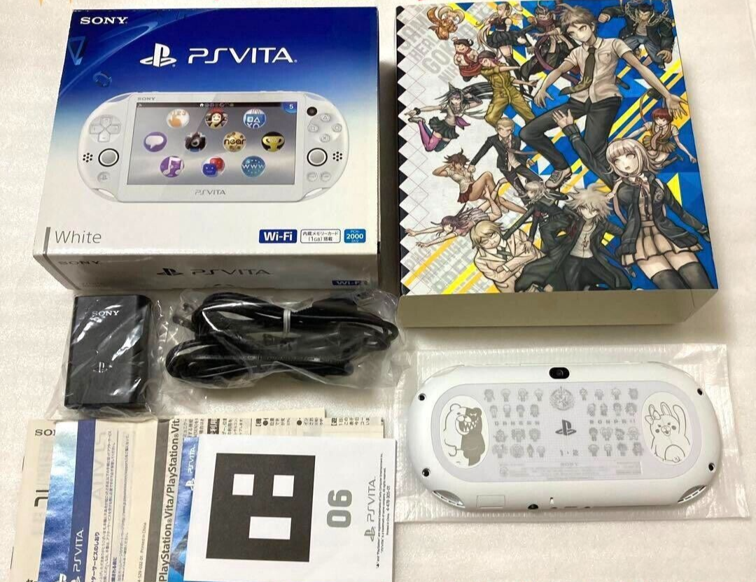 Sony PlayStation Vita Danganronpa Limited Edition | White Sony PlayStation Vita Danganronpa Limited Edition | White