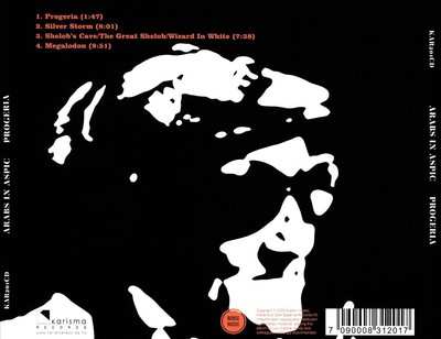 ARABS IN ASPIC PROGERIA NEW CD