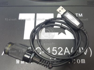 TCA PRC-152 Programming Cable with software (mbitr radio tea nexus ptt thales)