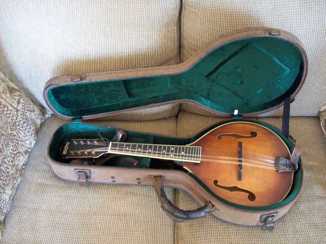 WASHBURN M116SWK A-STYLE MANDOLIN w/ K&K TWIN SPOT INTERNAL PICKUP