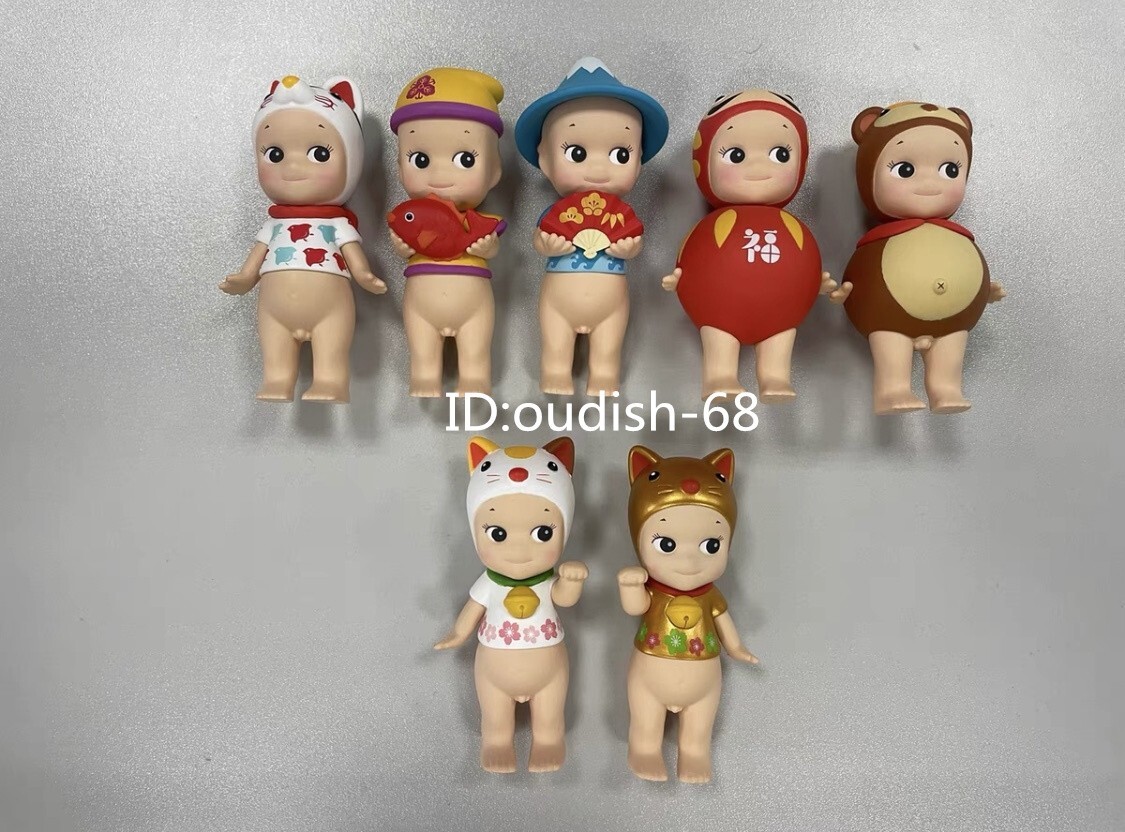 Sonny Angel フィギュアセット 5種類 5 PCS Authentic Sonny Angel Night Cherry Blossom Mini Figure