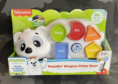 Linkimals Toddler Learning Toy Puzzlin  Shapes Polar Bear with Interactive Sync