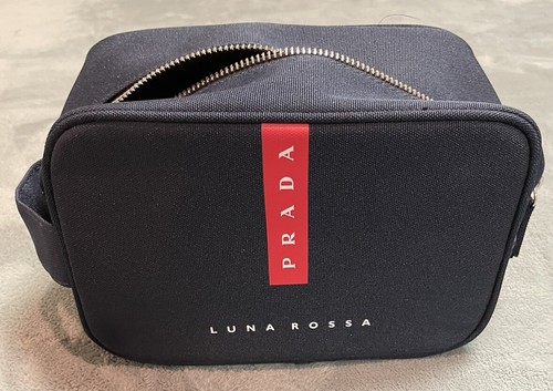 PRADA LUNA ROSSA バッグ ネイビー Prada Luna Rossa Faux Leather Navy SAILING BAG Drawstring