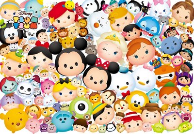 希少美品　SLP DSLT1000s-p Disney All Star Stained Glass 1000 Piece Jigsaw Puzzle Tenyo