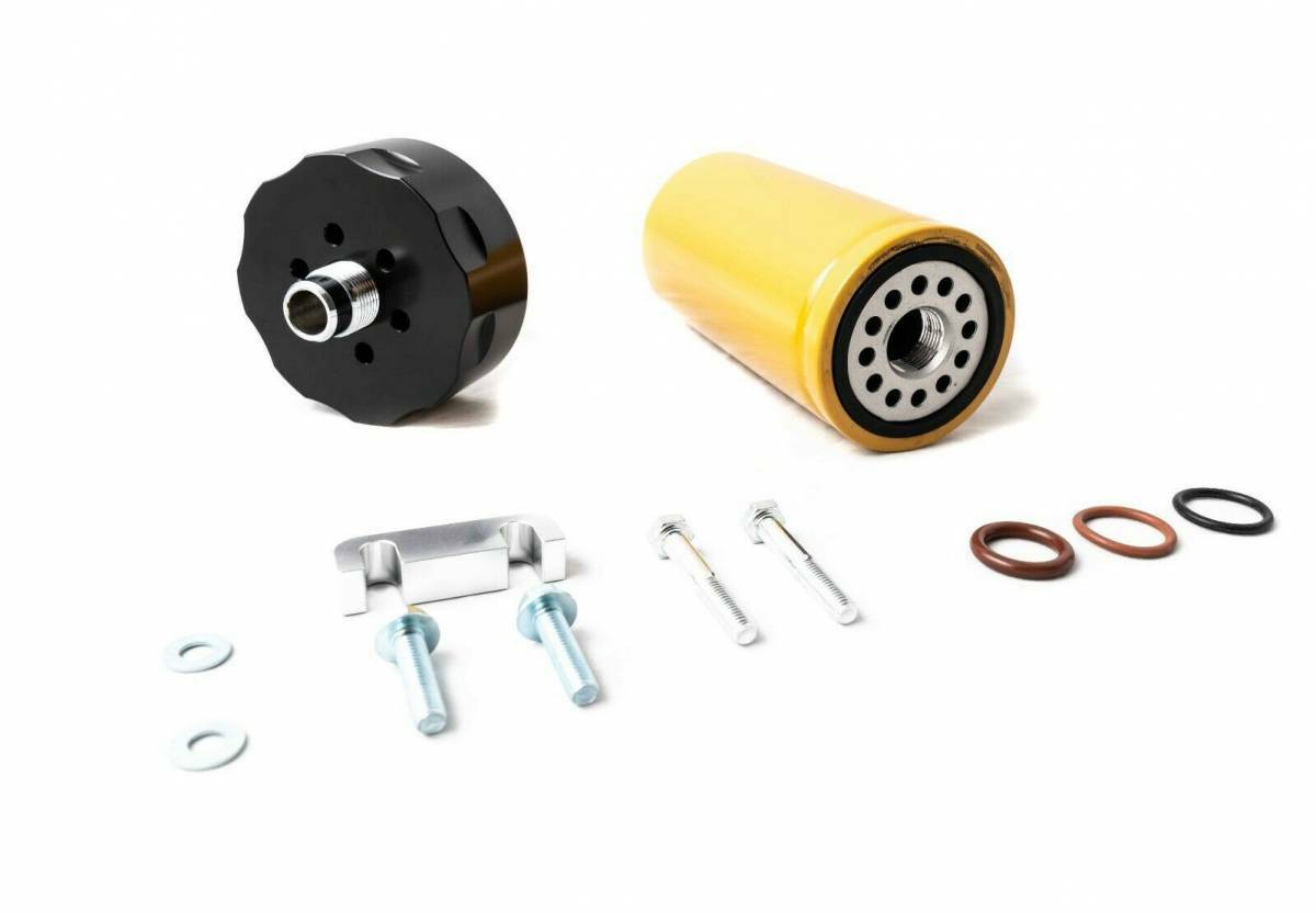 Auto Parts and Vehicles Black Fuel Filter Delete Kit For 0116 GM 6.6