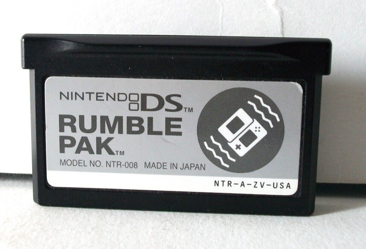 Nitroplus BOX 匣 Nintendo DS Rumble Pak Pack For Metroid Pinball Mario Star