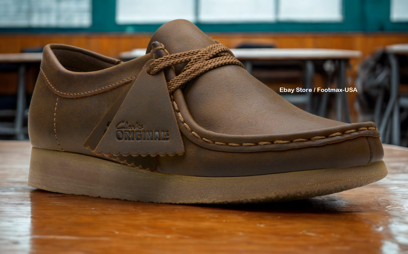 Clarks Kids / Juniors - Wallabee - Beeswax - 26172598 | eBay