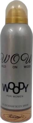 RASASI WOODY DEODORANT BODY SPRAY FOR WOMEN WITH FREE WORLDWIDE SHIPPING- 200 ML