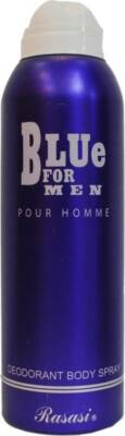 RASASI BLUE FOR MAN DEODORANT SPRAY FOR MEN WITH FREE WORLDWIDE SHIPPING- 200 ML