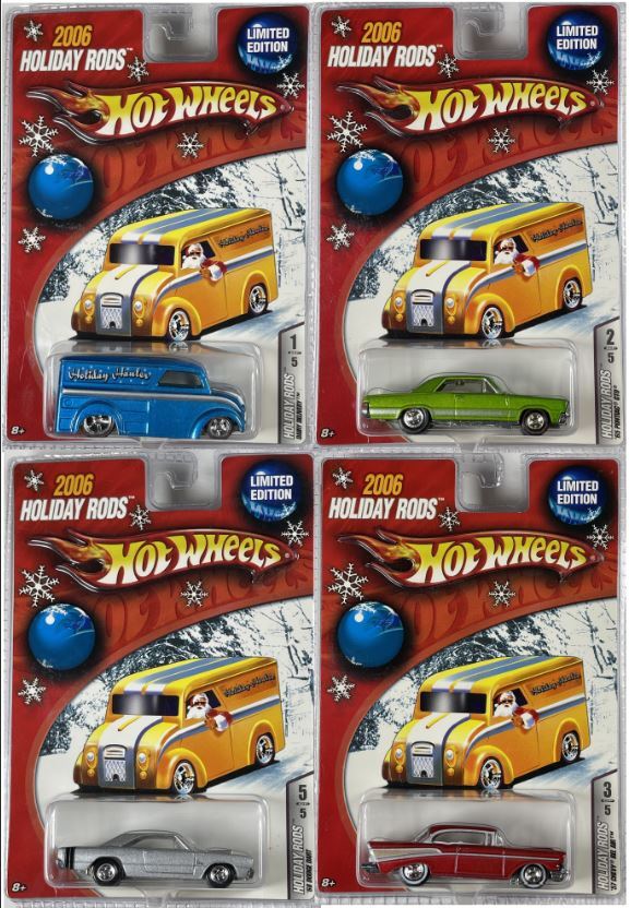 ホットウィール　ホリデーロッズ Hot Wheels 2007 Holiday Rods #3 of 6 Hiway Hauler (Red with