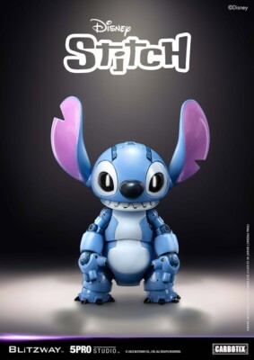Blitzway X 5Pro Studio Disney Stitch Carbotics Action Figure 5PRO-CA-10503