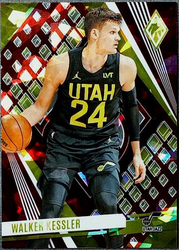 2023-24 Panini Phoenix - Walker Kessler #42 Maroon Ice Phoenix /275 for ...