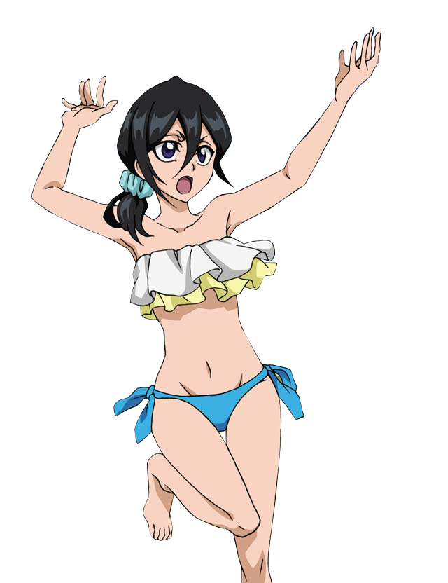 ボディ・フェイスケア RUKIA Rukia Bikini Bleach Weatherproof Anime Sticker 6
